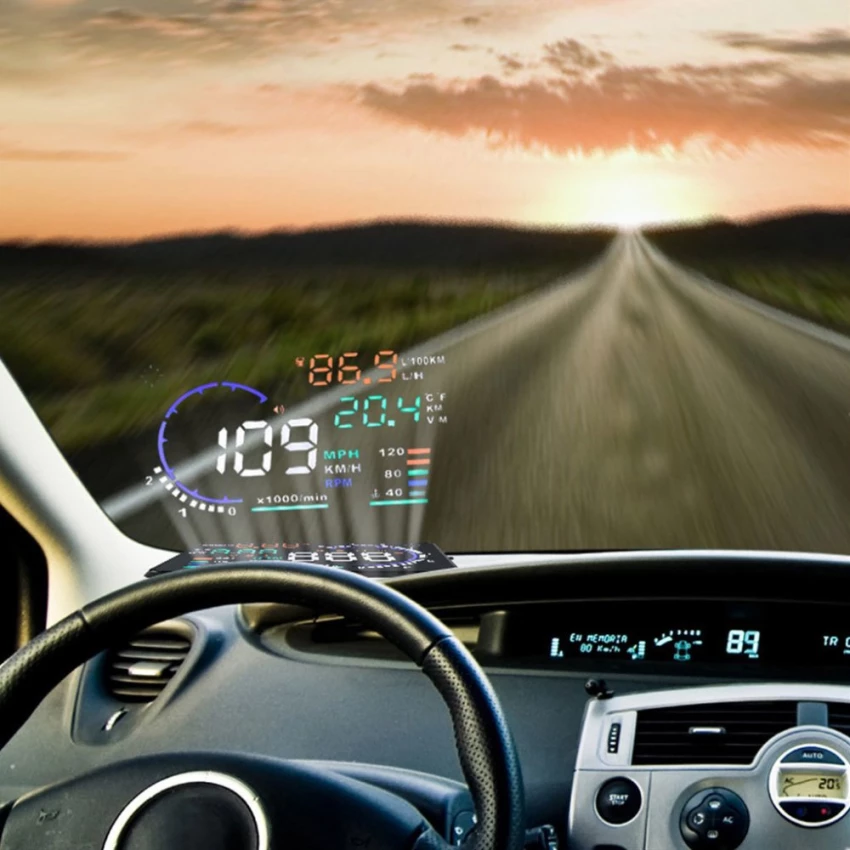 5.5" Colored Car Head Up Display